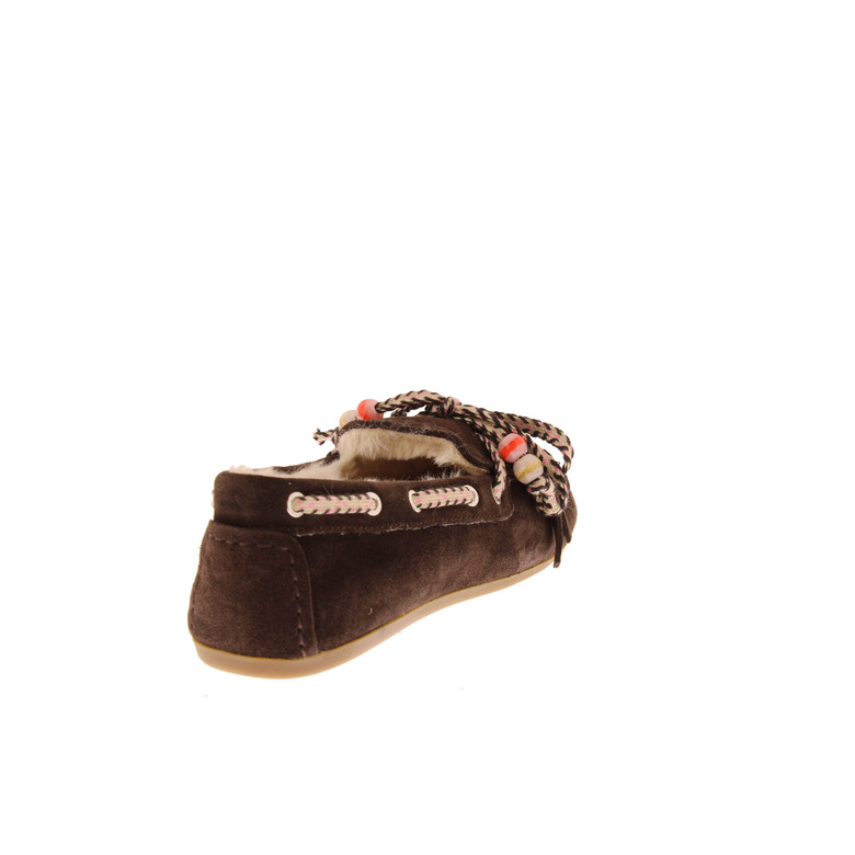 Inuovo chaussures bateau brun 4