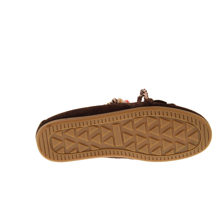 Inuovo chaussures bateau brun 5