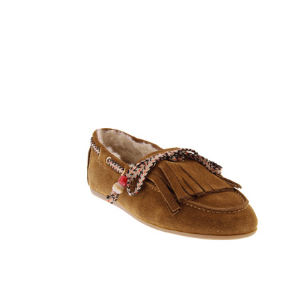 Inuovo chaussures bateau cognac
