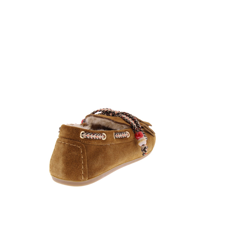 Inuovo chaussures bateau cognac 4