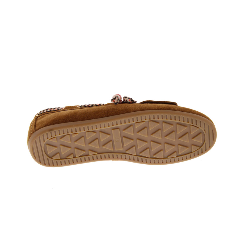 Inuovo chaussures bateau cognac 5