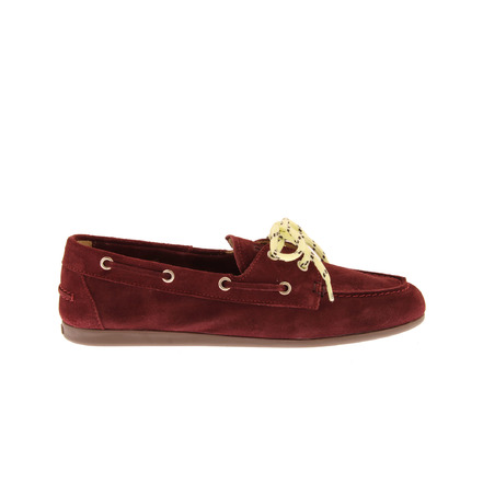 Posa chaussures bateau bordeaux