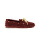Posa chaussures bateau bordeaux 1