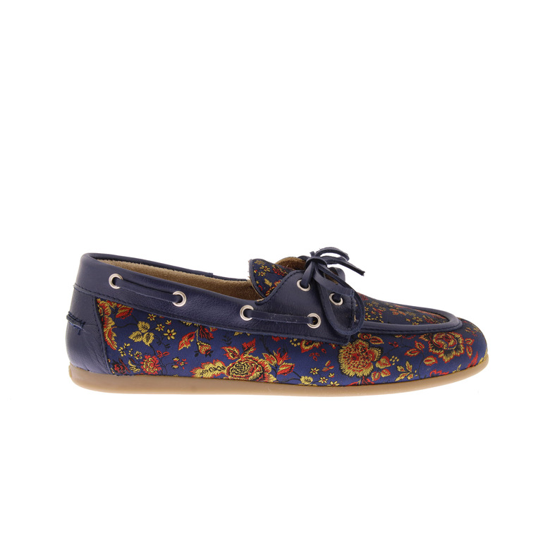 Posa chaussures bateau bleu 1