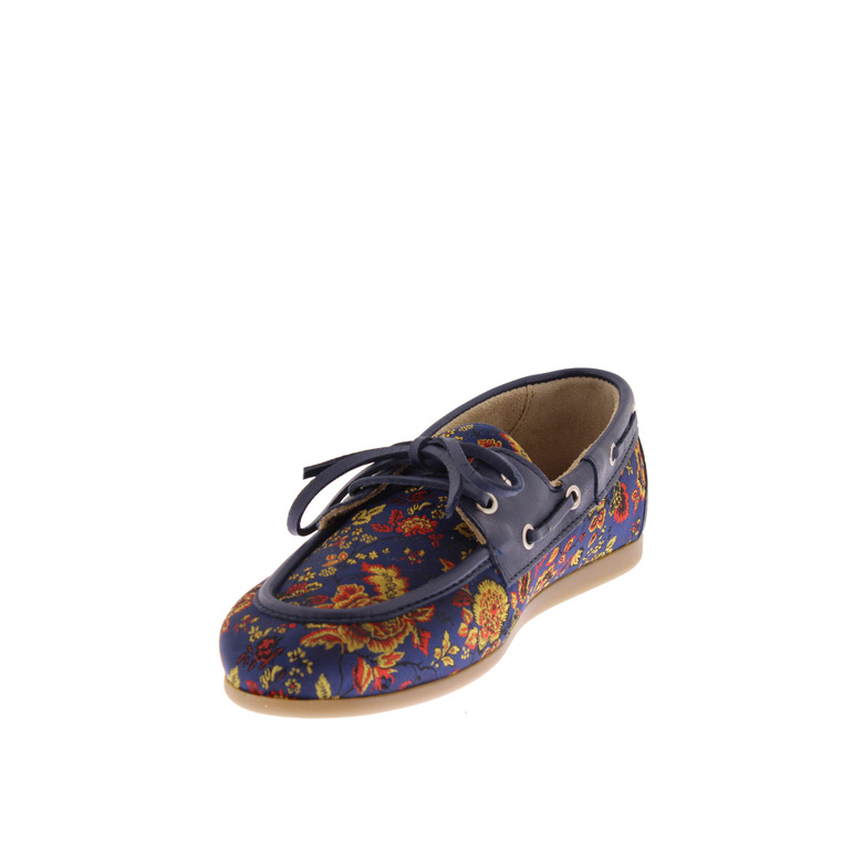 Posa chaussures bateau bleu 3