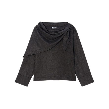 Zenggi blouse bruin