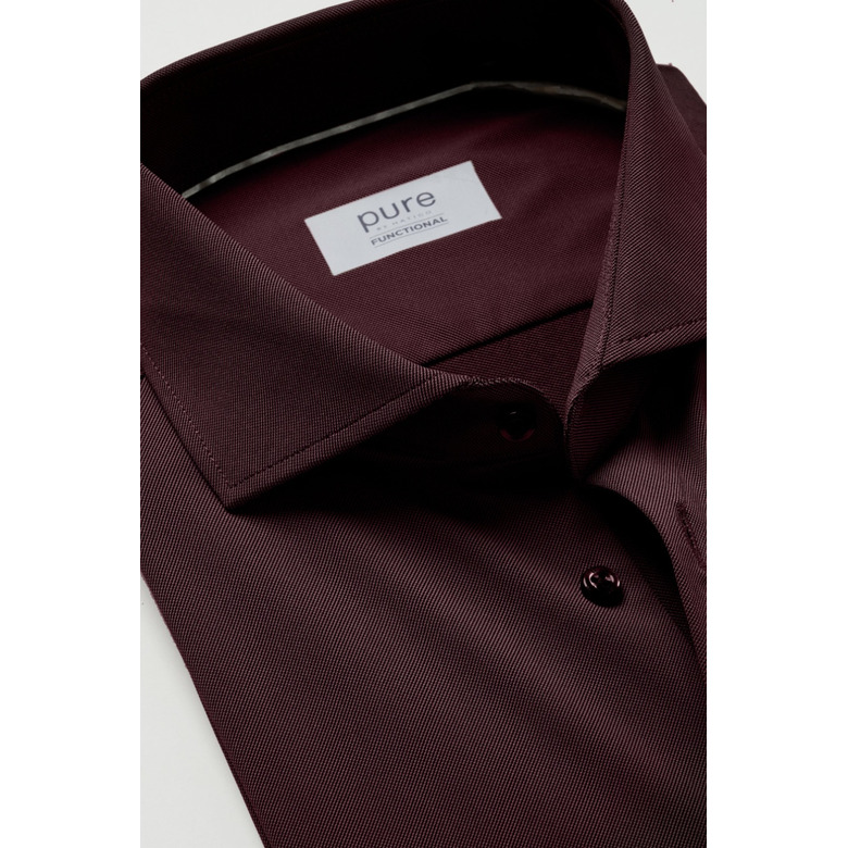 Pure shirt bordeaux 2