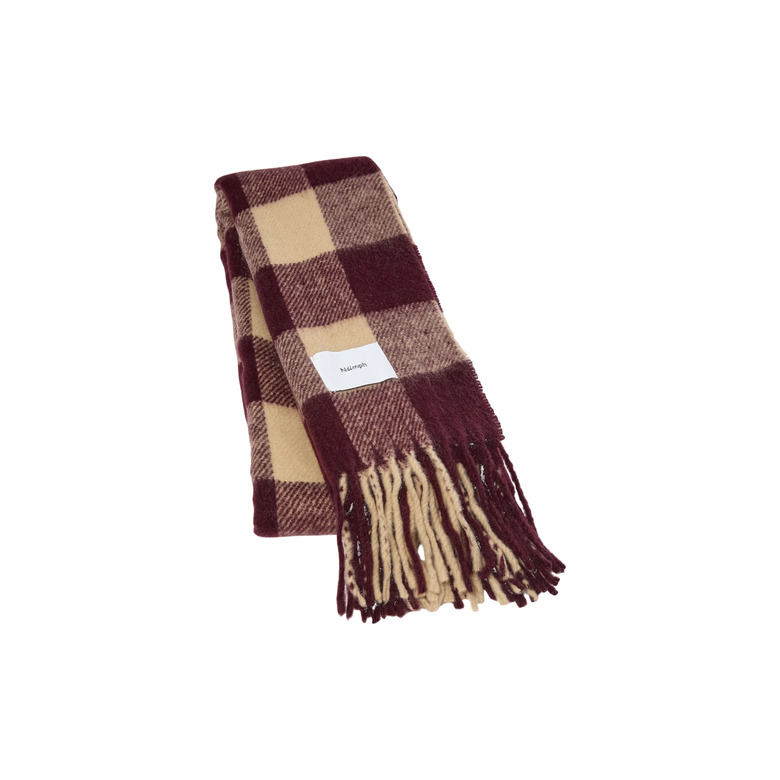 Numph echarpe bordeaux 1