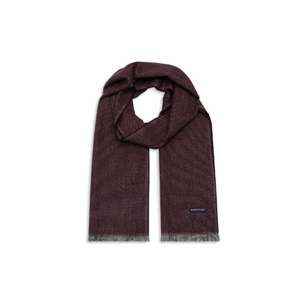 State Of Art echarpe bordeaux