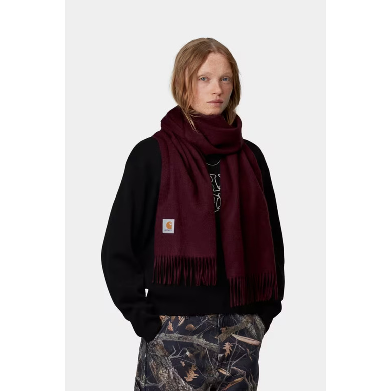 Carhartt Wip echarpe bordeaux 2