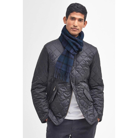 Barbour scarf black