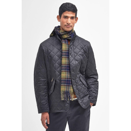 Barbour scarf green