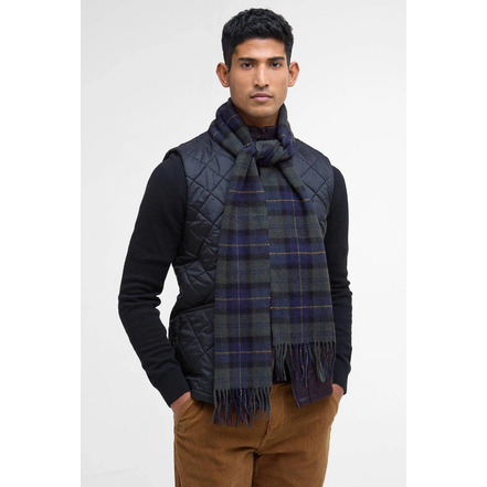 Barbour scarf green