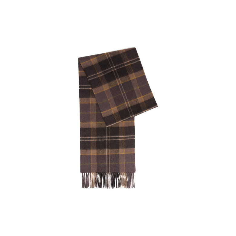 Barbour echarpe brun 1