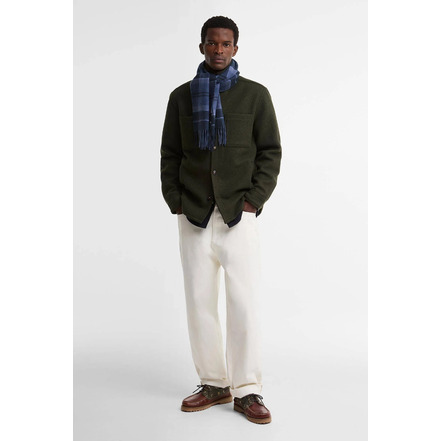 Barbour scarf blue