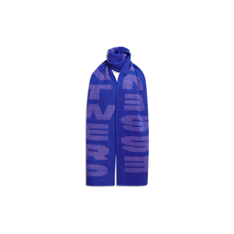 Essentiel echarpe bleu 1