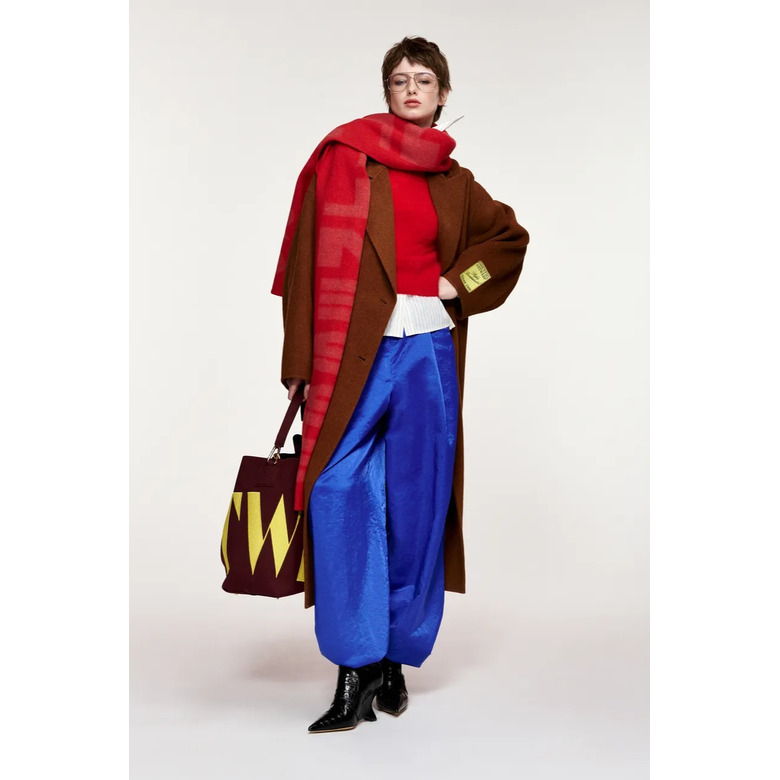 Essentiel echarpe rouge 2