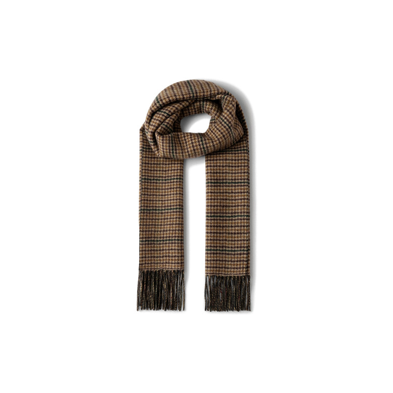 Hackett echarpe brun 1