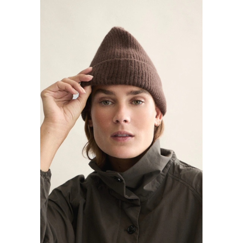 Le Bonnet mütze braun 2