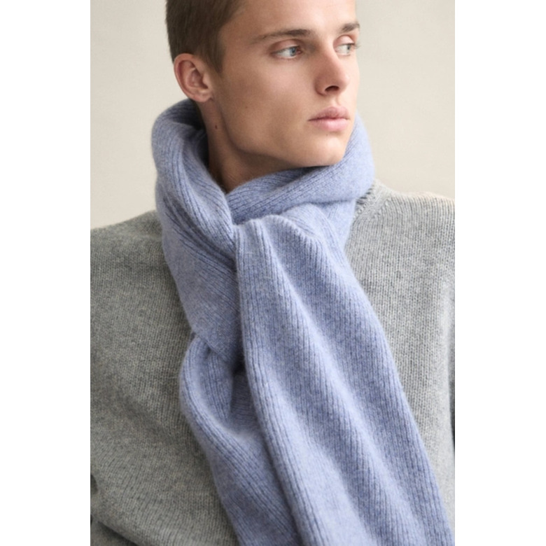 Le Bonnet schal blau 2