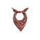 King Louie schal rot 1