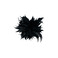 Les Cordes broche schwarz