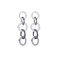 Les Cordes boucles d'oreilles argent 1