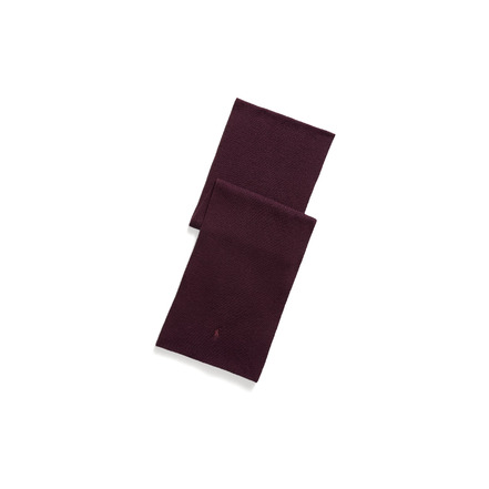 Ralph Lauren sjaal bordeaux