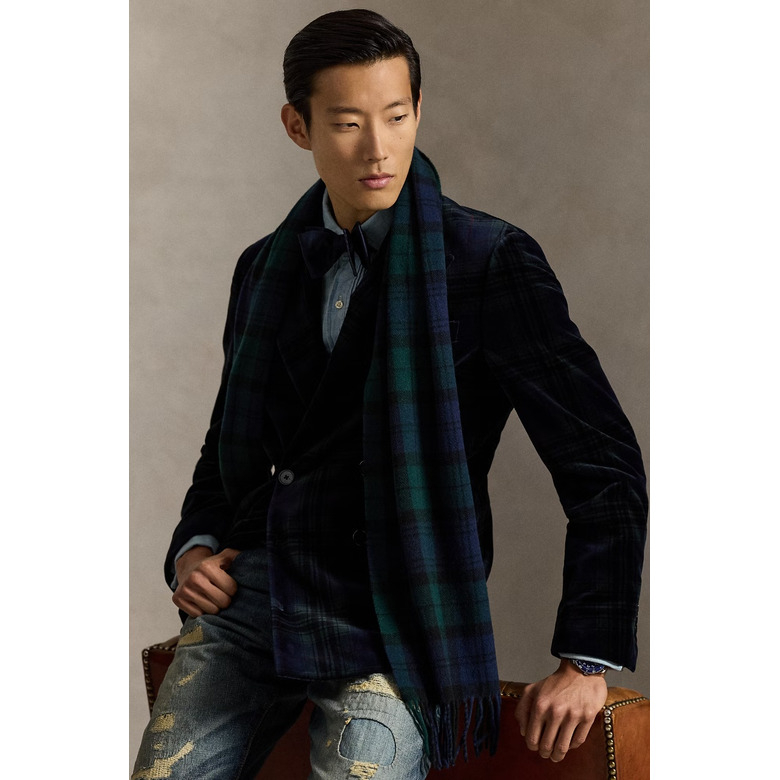 Ralph Lauren sjaal zwart 2