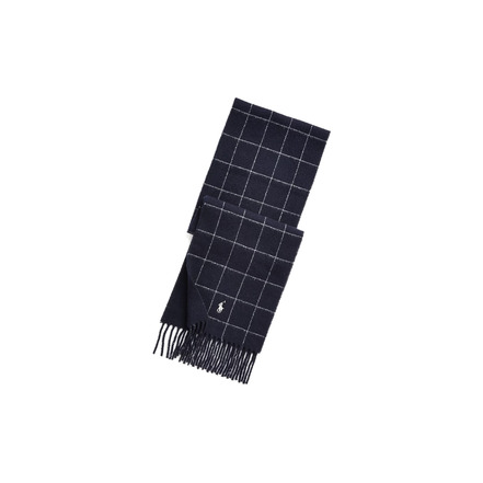 Ralph Lauren sjaal blauw