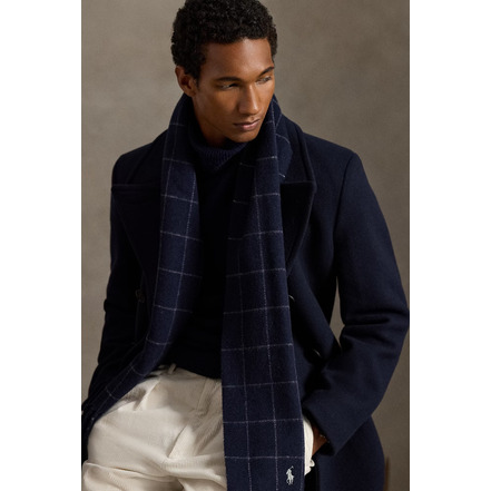 Ralph Lauren sjaal blauw