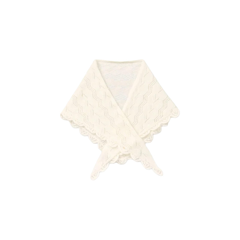 Beck Sondergaard echarpe blanc 1