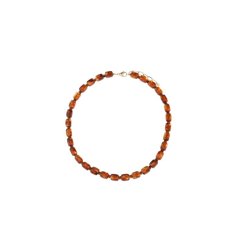 By Jam halskette cognac 1