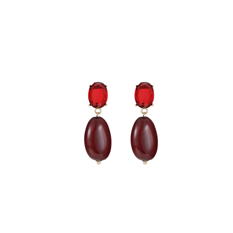 Candy Sweet ohrringe bordeaux 1