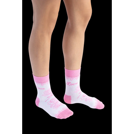 Happy Socks chausettes rose