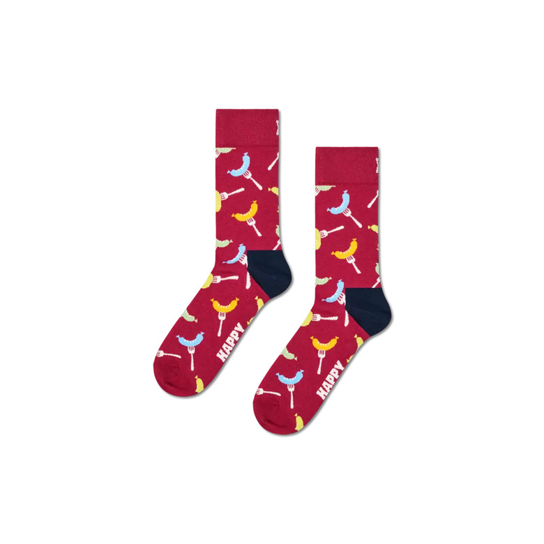 Happy Socks kousen rood 1