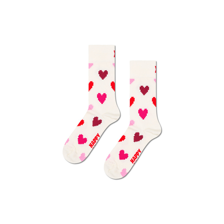 Happy Socks chausettes blanc 1