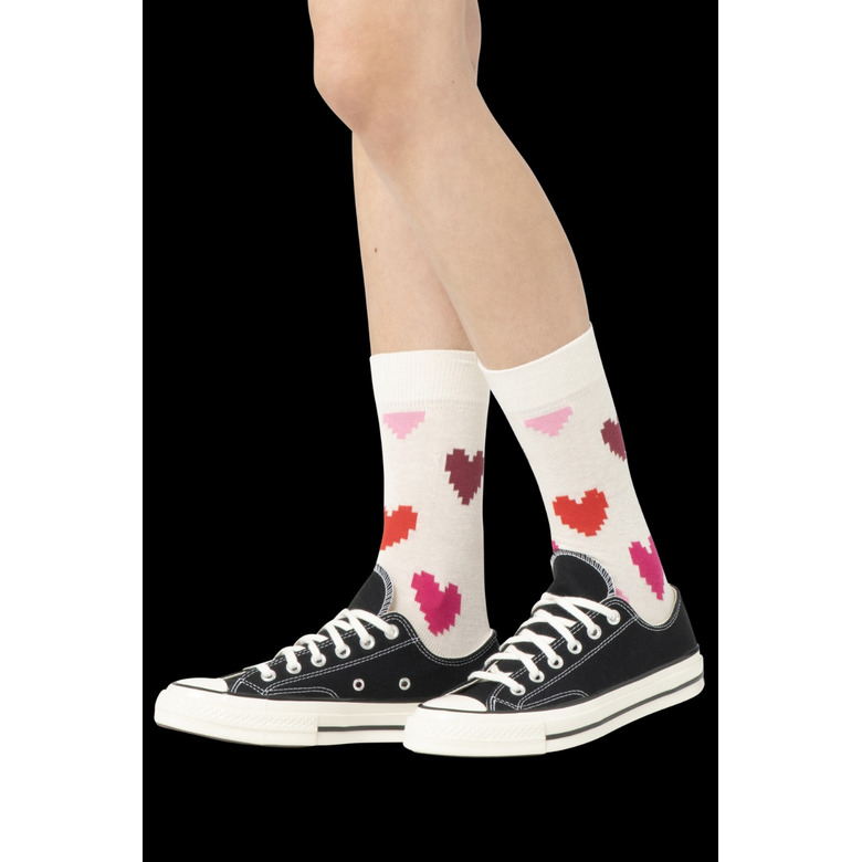 Happy Socks chausettes blanc 2