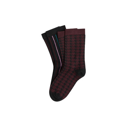 King Louie kousenset bordeaux