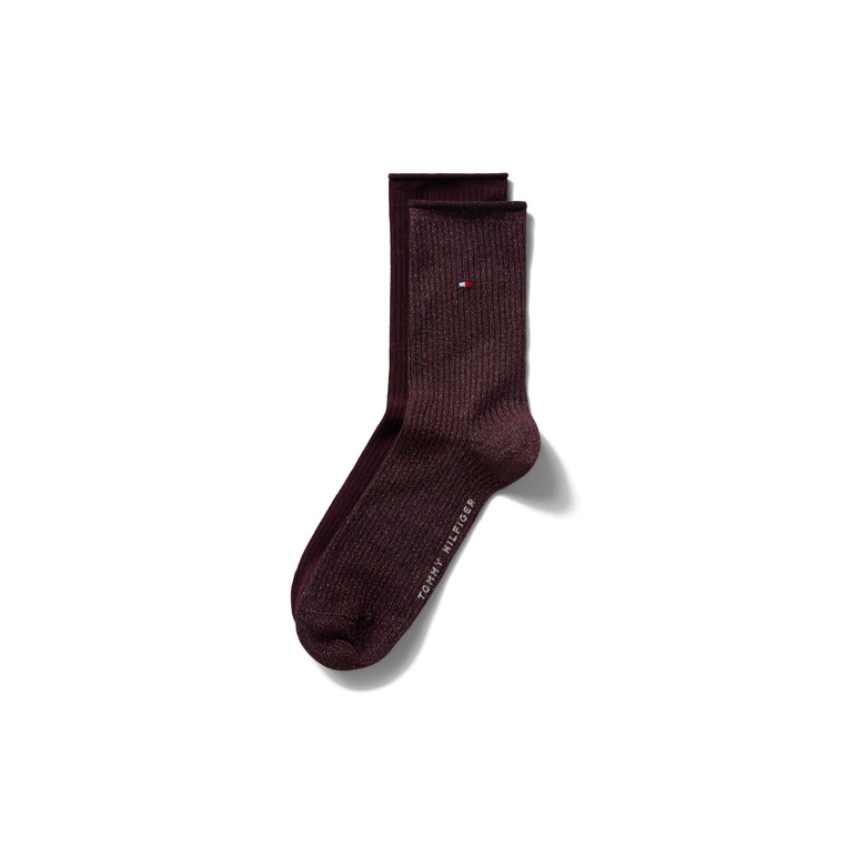 Tommy  Hilfiger socken bordeaux 1