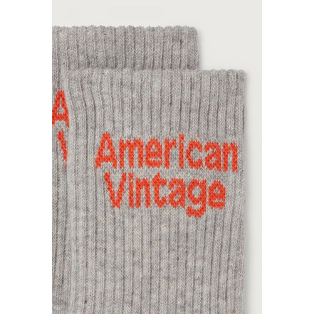 American Vintage kousen grijs