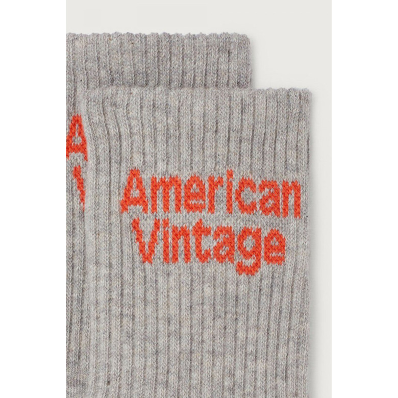 American Vintage kousen grijs 2
