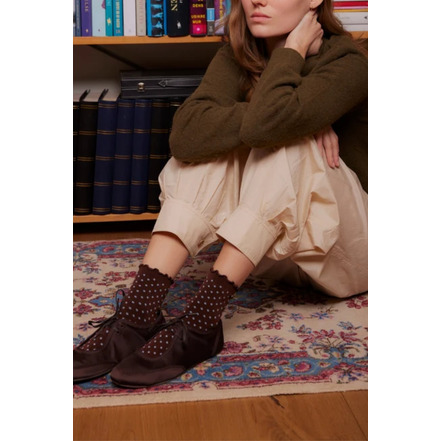 Beck Sondergaard socks brown