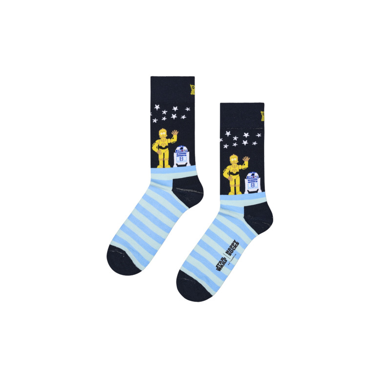 Happy Socks kousen blauw 1