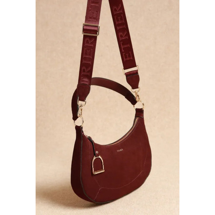 Etrier shoulder bag bordeaux