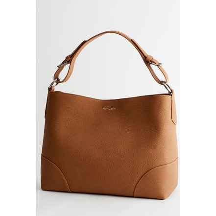 Nathan-baume schoudertas cognac