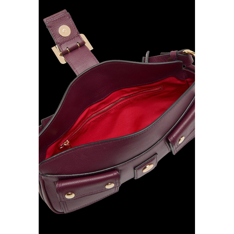 Lancel shoulder bag bordeaux 5