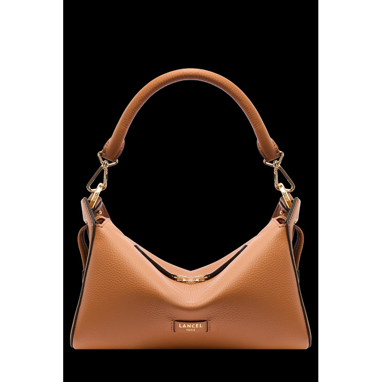 Lancel handbag camel 2