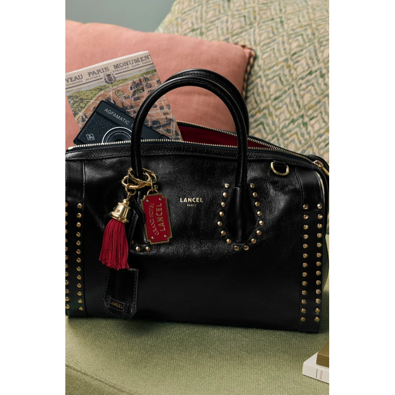 Lancel handbag black 3