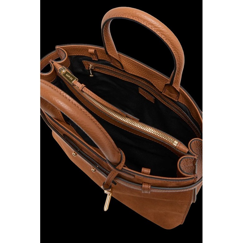 Lancel handbag camel 3